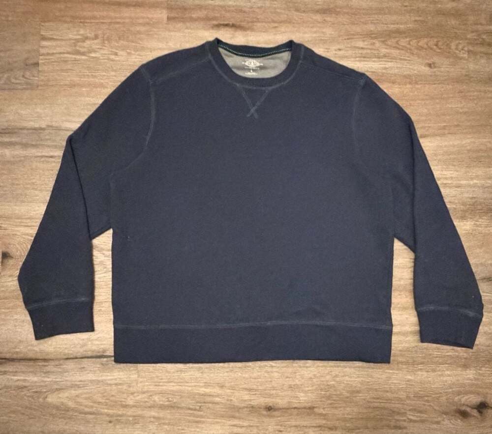 G.H. Bass & Co.  Men's Crew Neck Sweatshirt L
